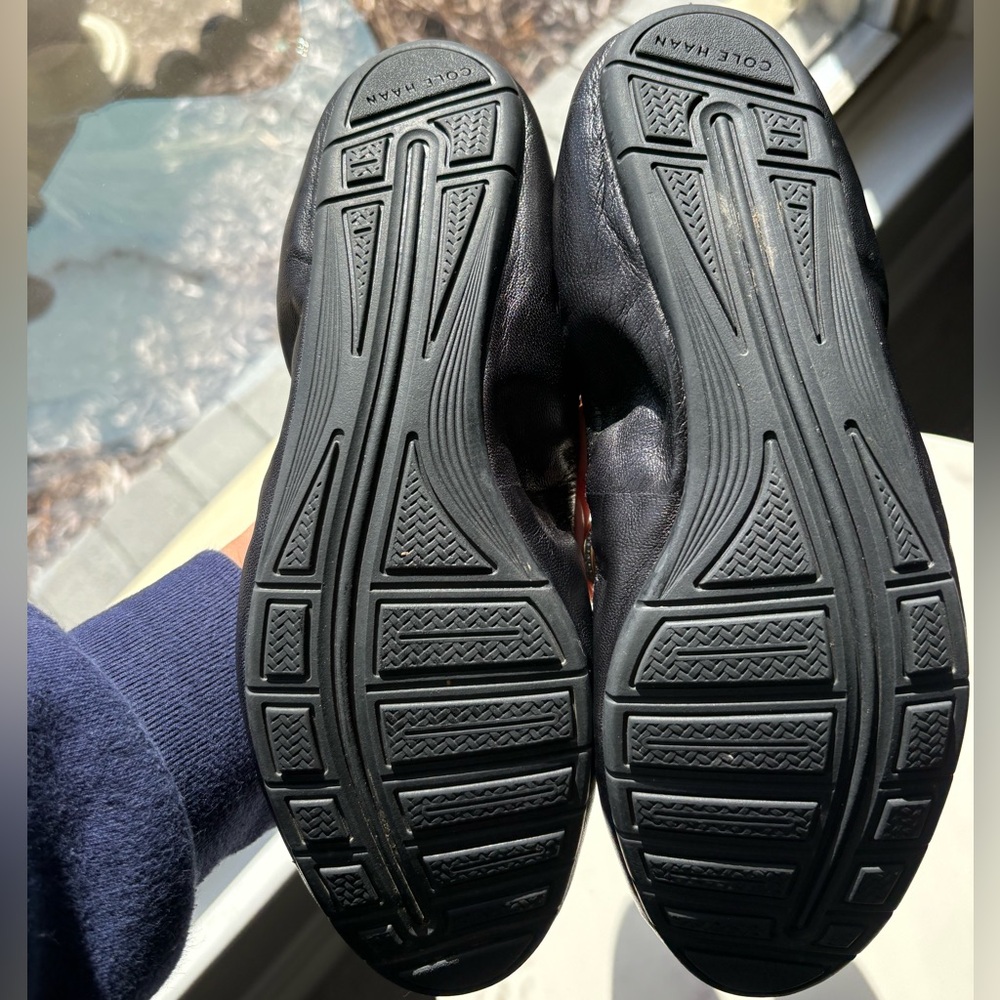 Cole Haan Women's Zerogrand Black Ballet Flats Size 8B - Picture 2 of 5